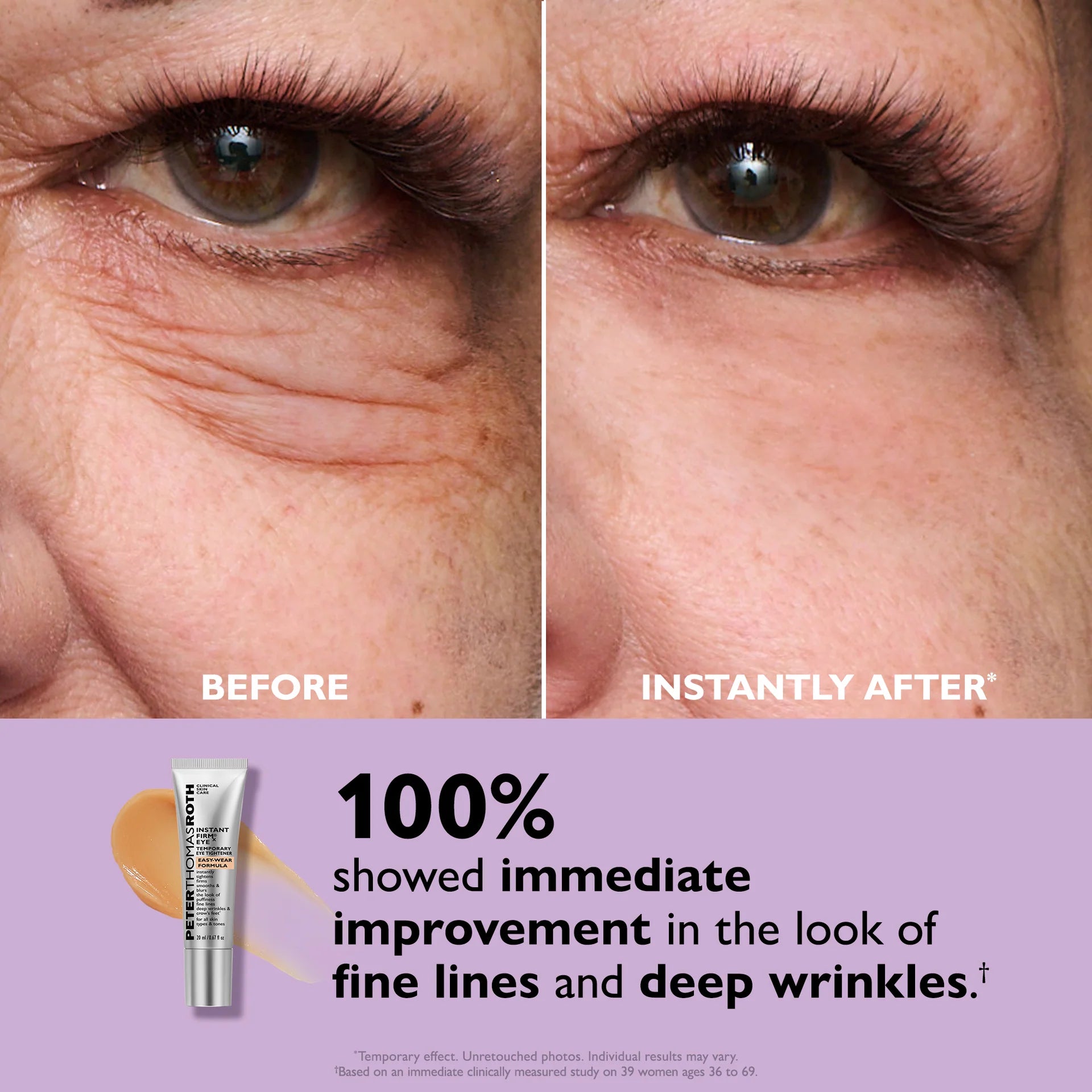 Instant FIRMx Eye Temporary Eye Tightener Easy-Wear Formula