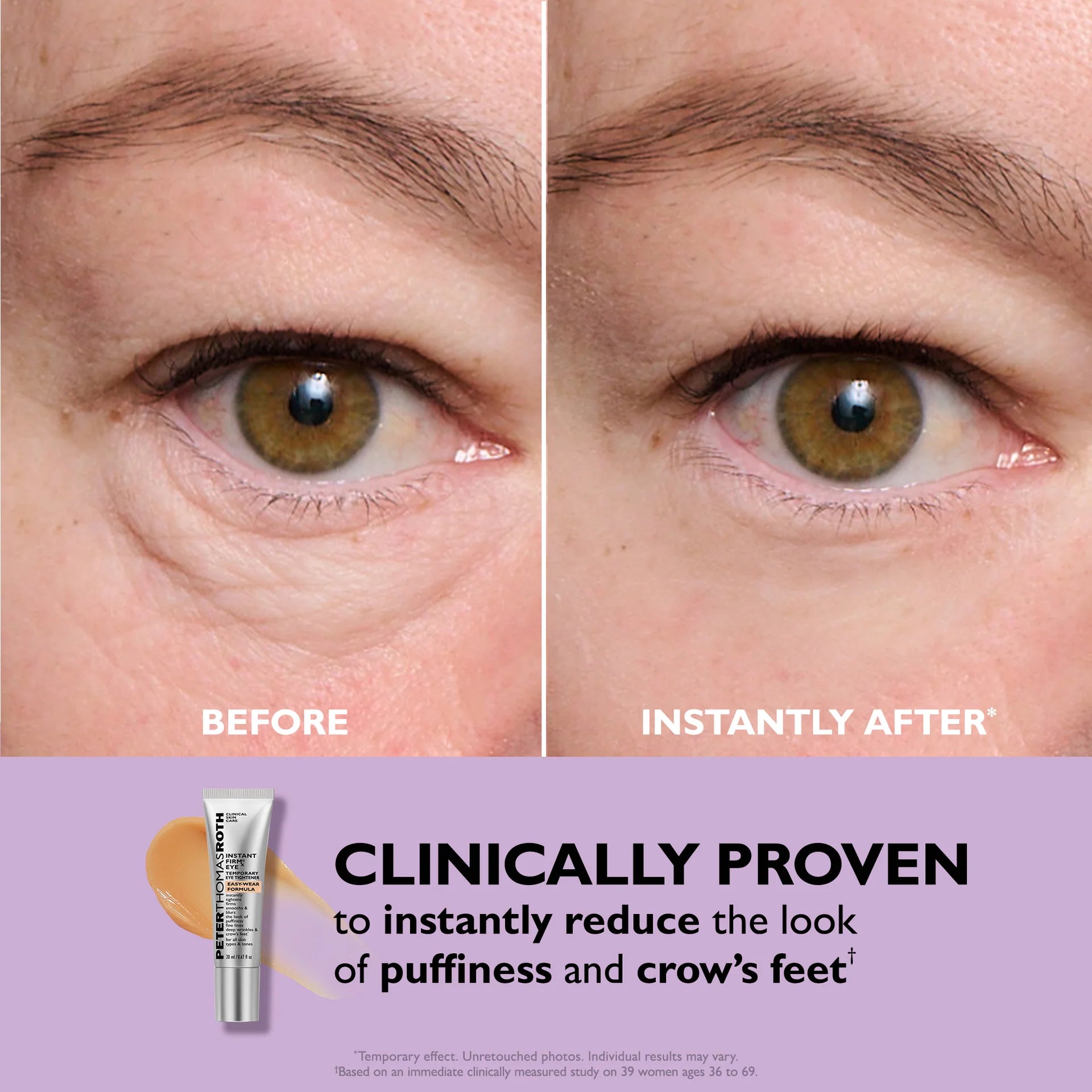 Instant FIRMx Eye Temporary Eye Tightener Easy-Wear Formula